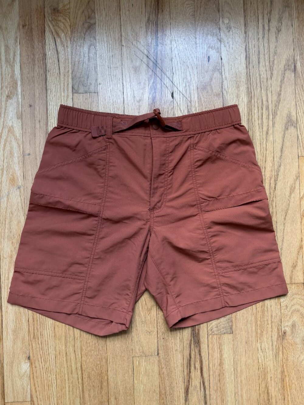 Uniqlo Geared Shorts | Burnt Orange